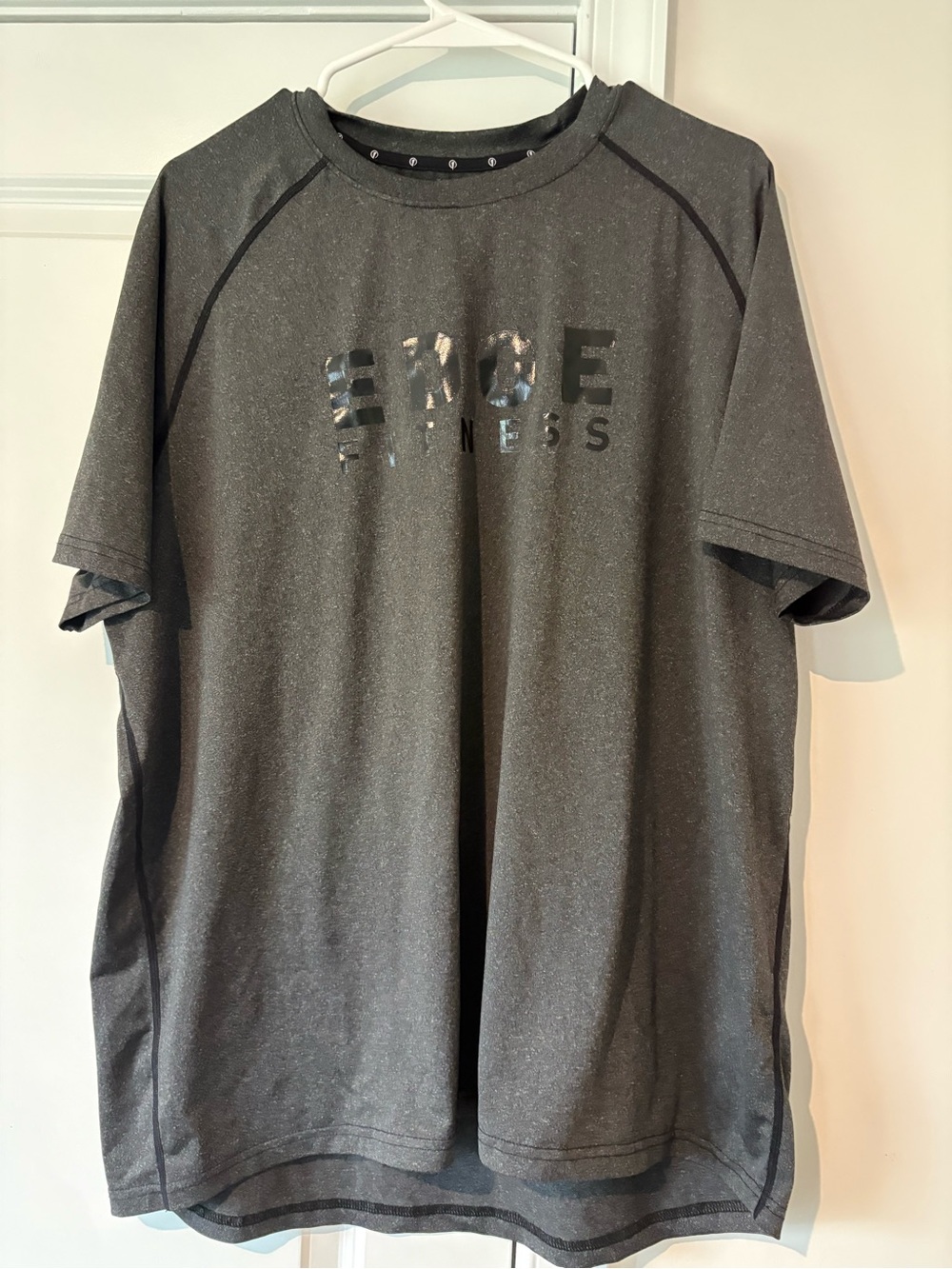 Men’s Grey Active Performance Fitness Tee - Edge Fitness- XL